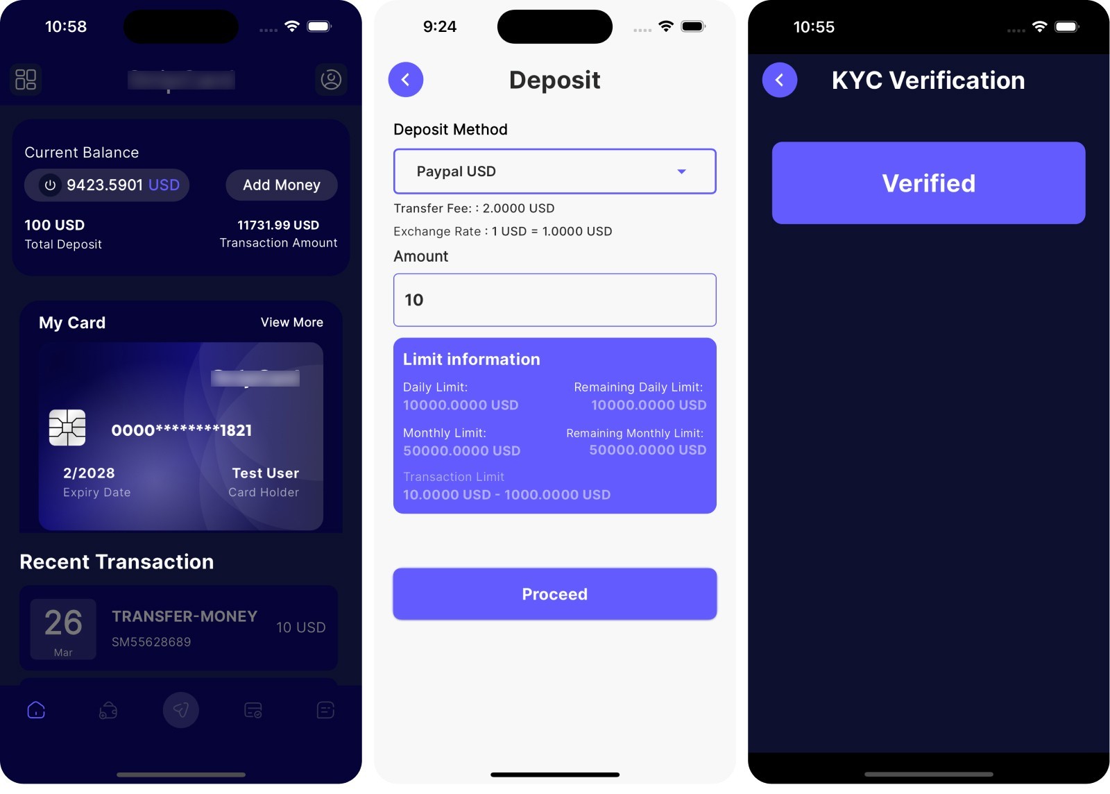 CardVault – Virtual Card Full Solution Flutter App | Android + iOS | Web + Admin
