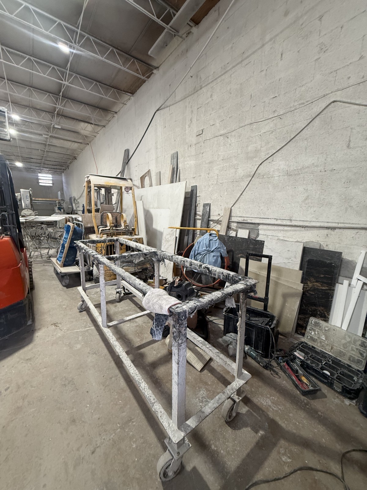 Stone Fabrication Shop Setup For Sale – Forklift & Machinery Included