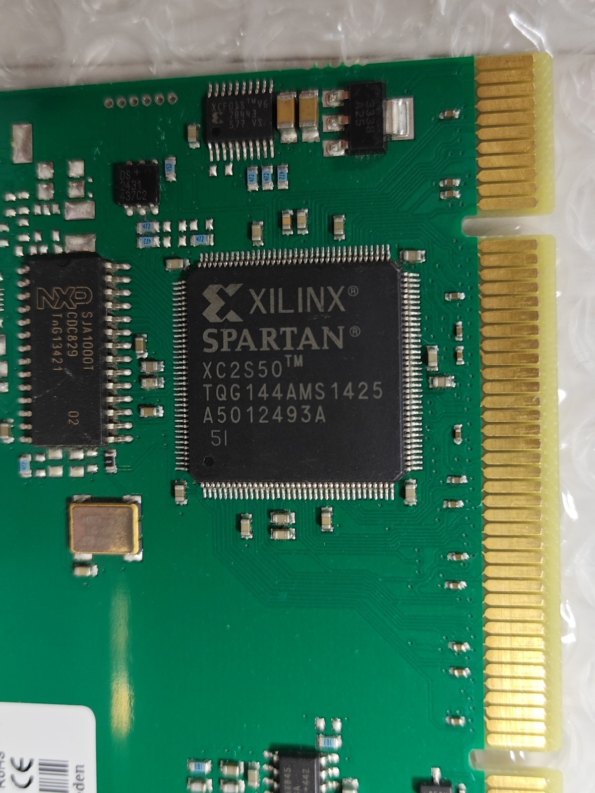 Kvaser PCIcanx DE Co 73-30130-00544-0 PC/CAN Interface Single CAN BUS PCI Card
