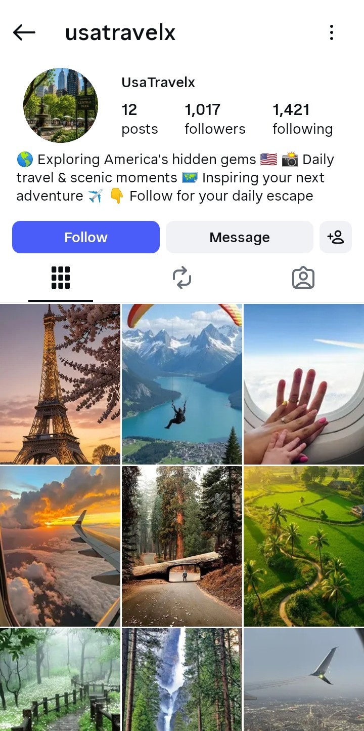 Instagram Page Business For Sale