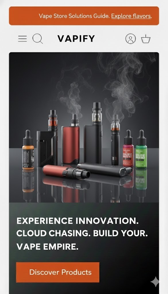 Ready To Go – Super Deluxe Vape Store Shopify Website Package