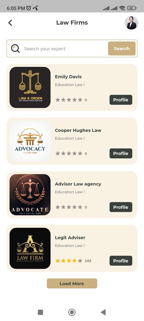 LawAssist Tele Legal Services Platform Flutter App | Android & iOS | Web Admin