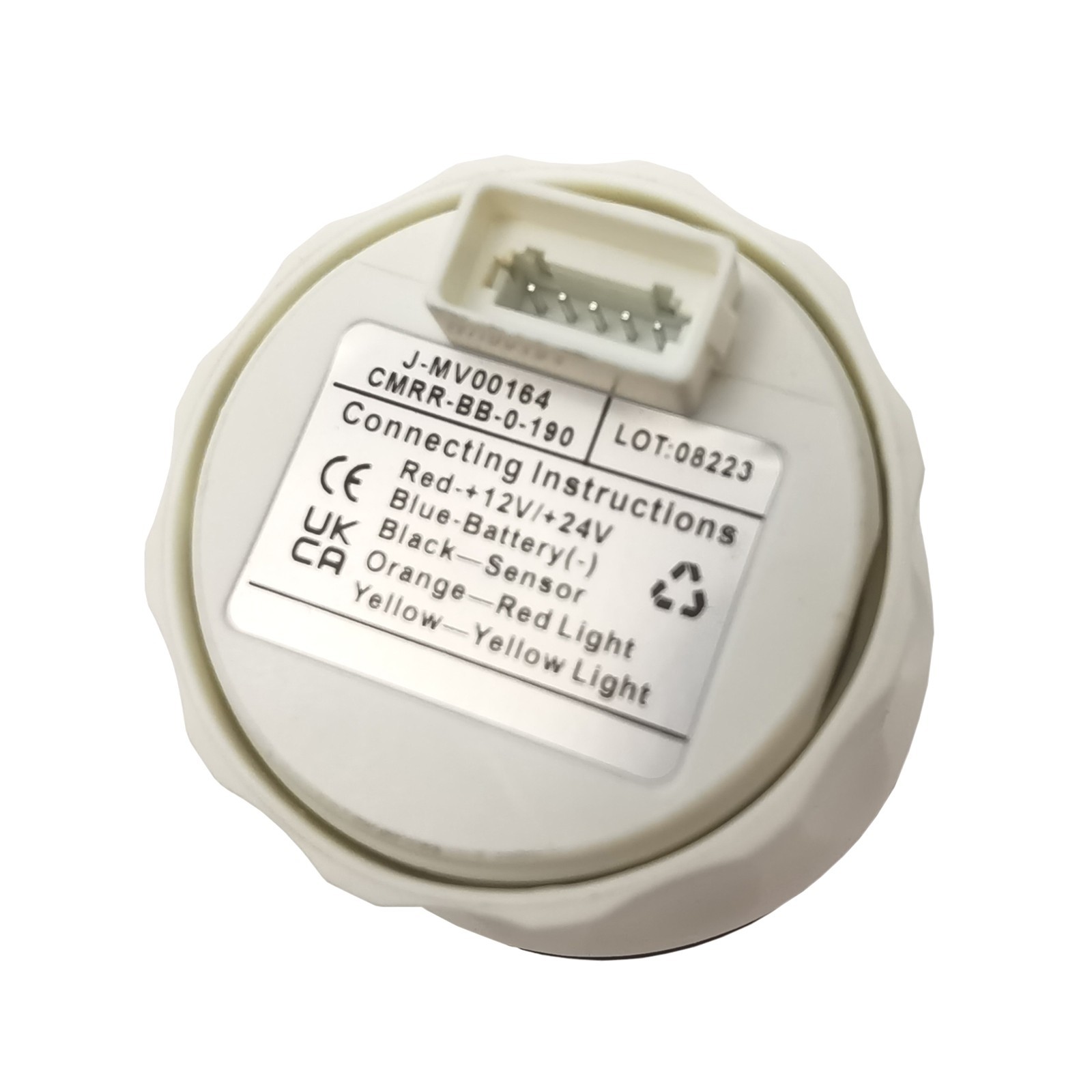 Boat Rudder Angle Indicator with Marine Rudder Direction Sensor 12V/24V 0-190Ω