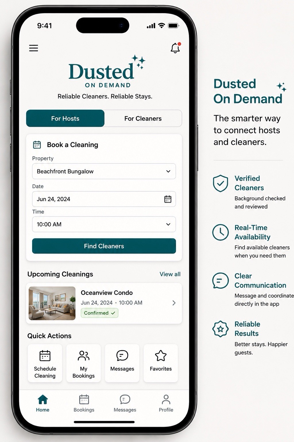 DUSTED Startup Project | Cleaning Marketplace | Website | Domains | UI/UX Assets