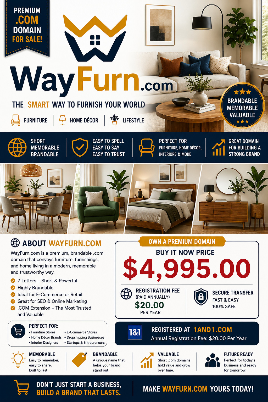 DOMAIN FOR SALE – WAYFURN.COM