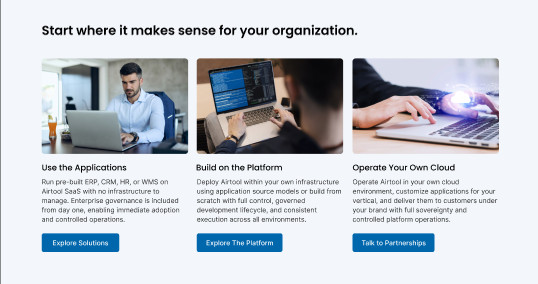 Enterprise Business Website Template | SaaS Landing Page | ERP CRM Platform