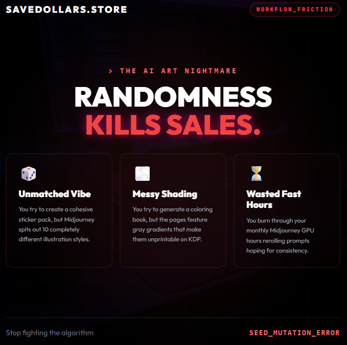 Midjourney SREF Vault | 1500+ Style Lock Prompts Dashboard | Commercial AI Art
