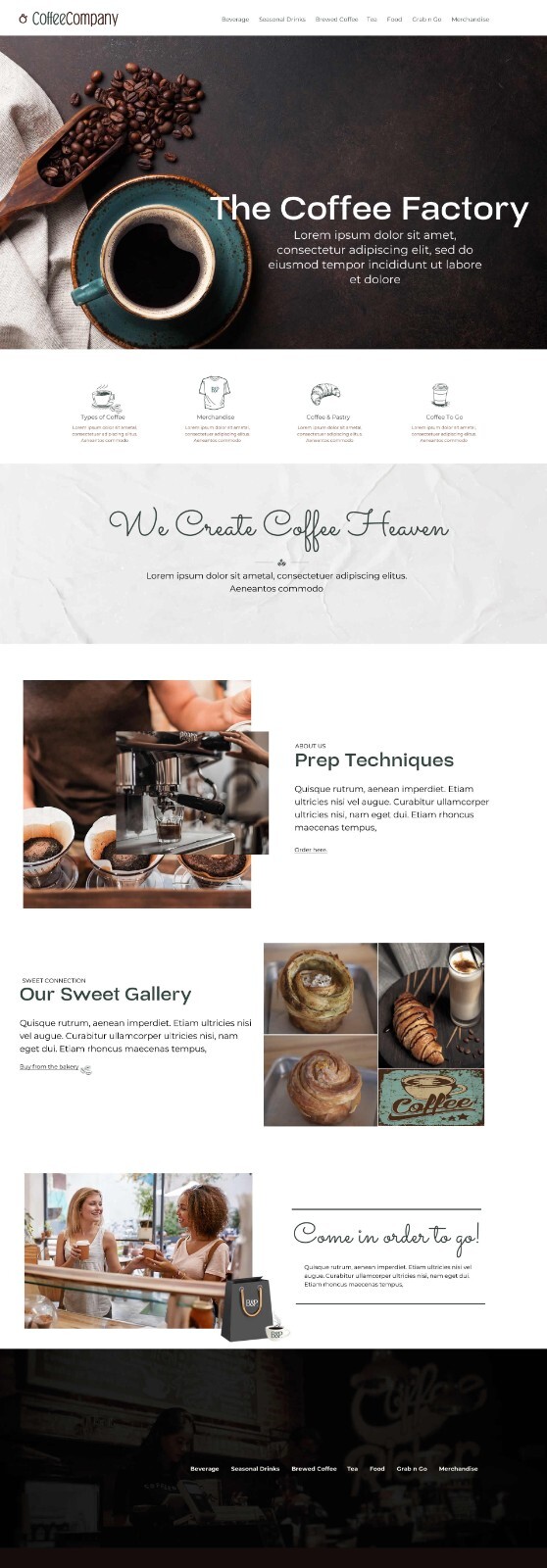 Custom WordPress Website – Pizza site, Burger/Taco site, Restaurant site, Bakery