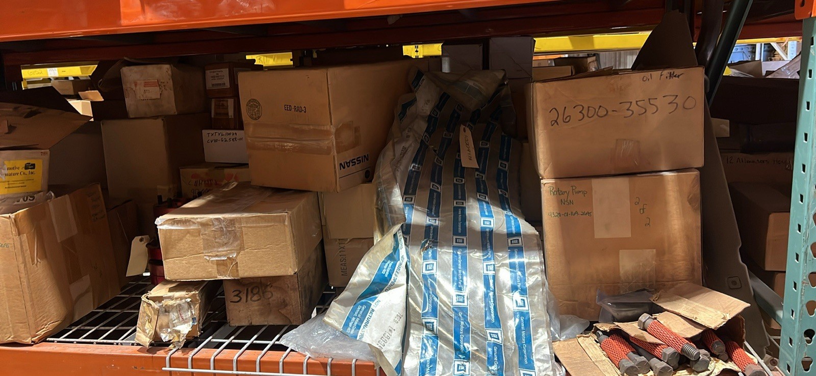 🏁 Massive Auto Parts Inventory Liquidation – 120 Full Pallets – Over $3,000,000