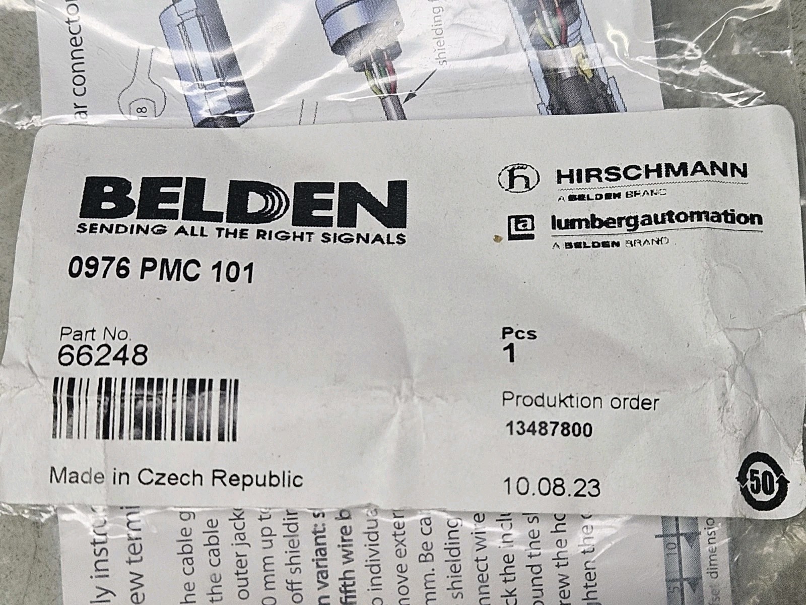 Belden 0976 PCM 101 Part # 66248