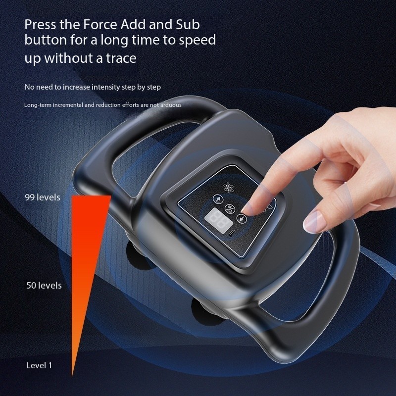 16-Head Fascia Gun Multi-Head Massager Multi-Function Relaxation Gun Fascia Gun