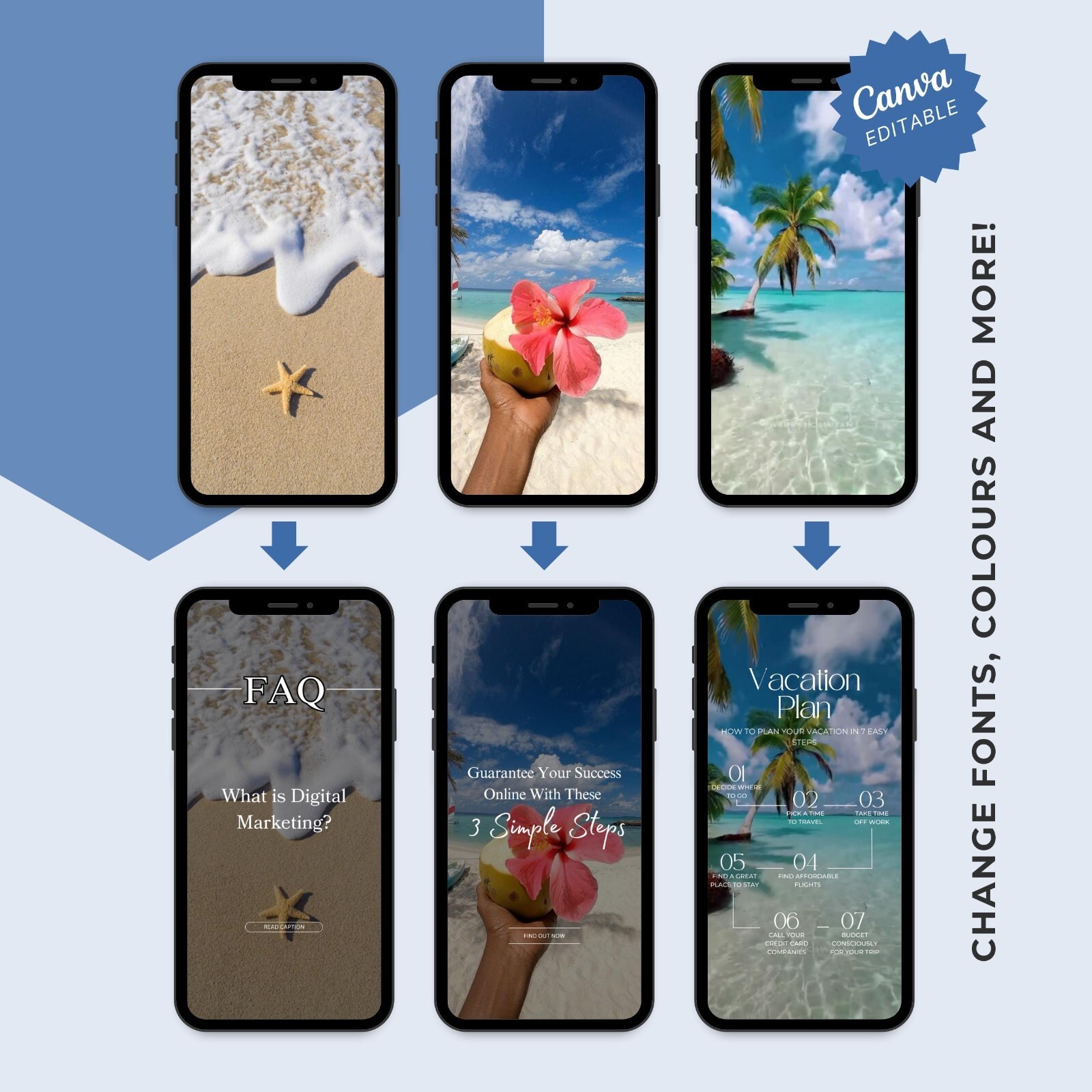 700+ Beach Vacation Reels & Photos with MRR Rights