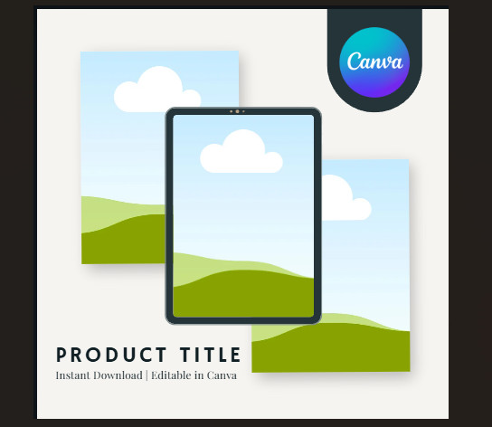 73 pg Digital Video Mock Up Templates Edit in Canva For Digital Product MRR