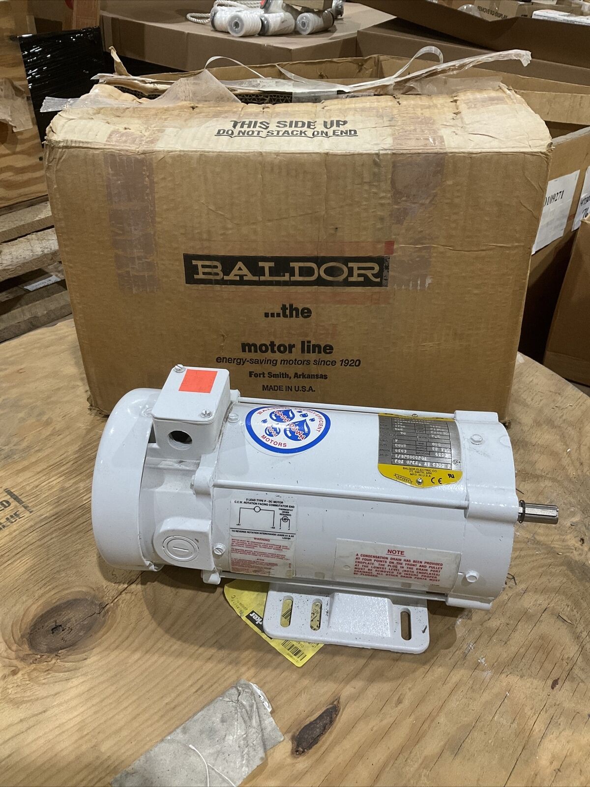 BALDOR H24A 81133293 3/4HP .75HP 1750RPM INDUSTRIAL MOTOR 373