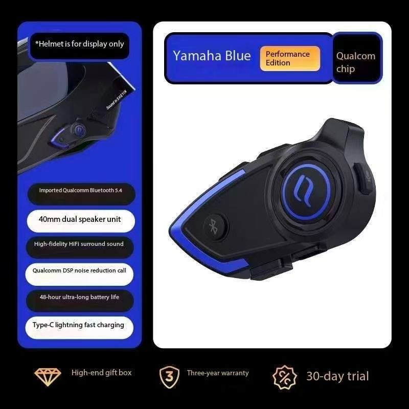 SHEYIN SU7 motorcycle helmet Bluetooth headphones noise waterproof riding