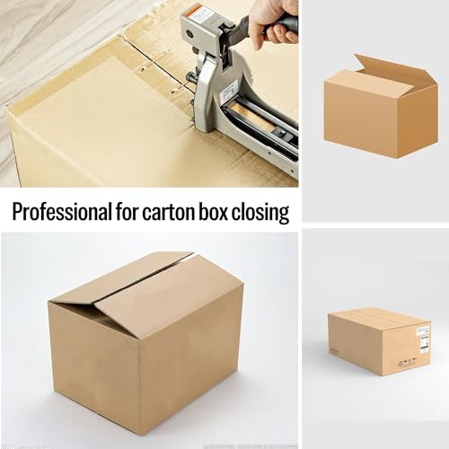 meite 16 Gauge Carton Closing Staples 1-3/8″ Crown 3/4″ Leg 1600PCS Copper Coate