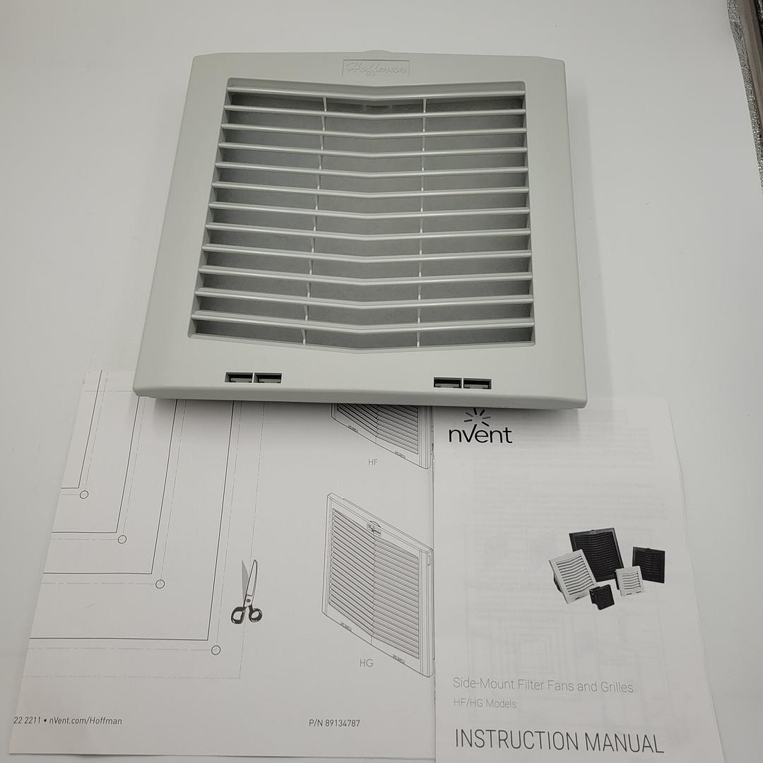 NVENT FILTERED GRILL 89134787 *NEW* WITH INSTRUCTIONS