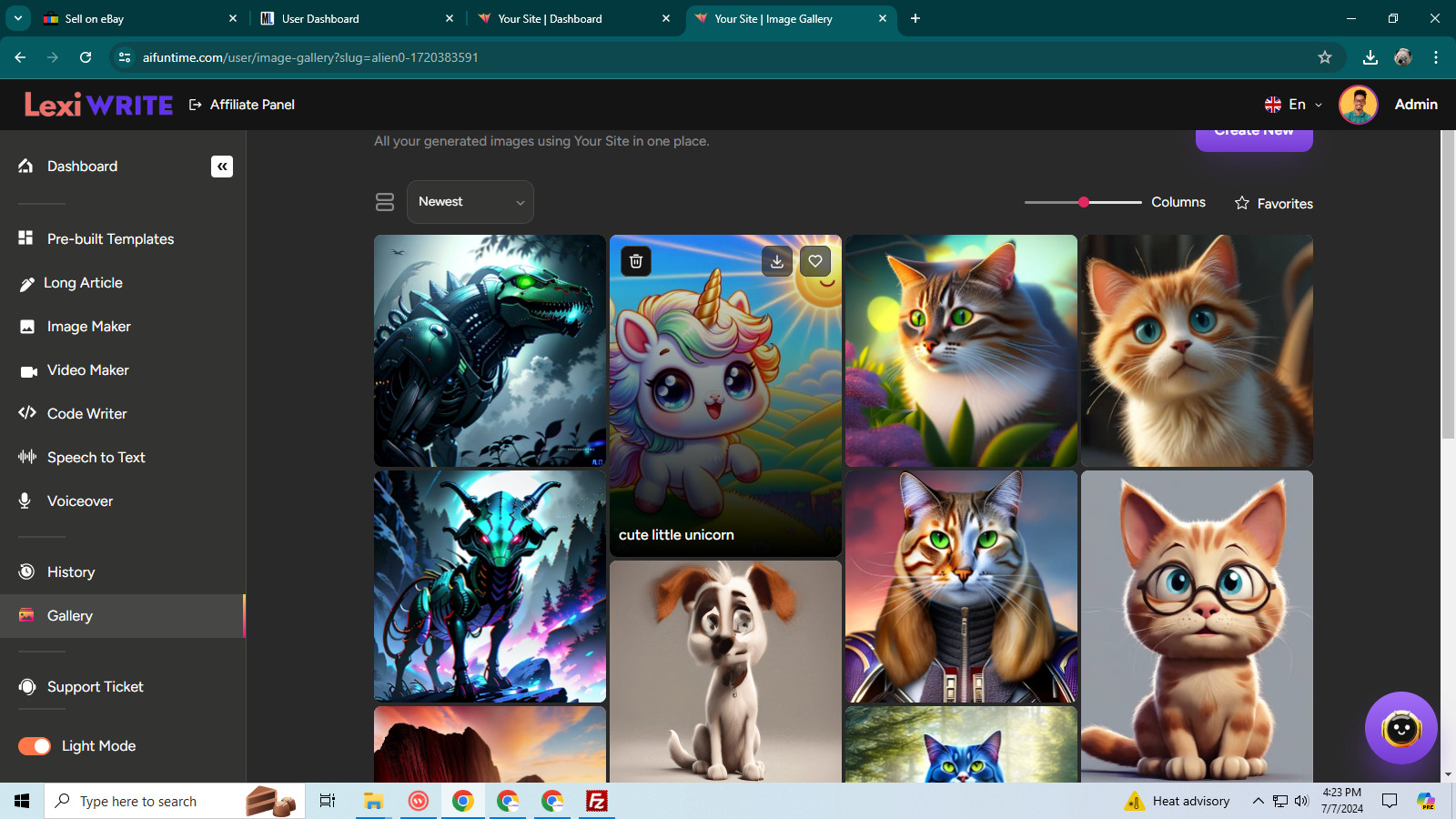 Artificial Intelligence website with all the bells and whistles Amazing imaging.