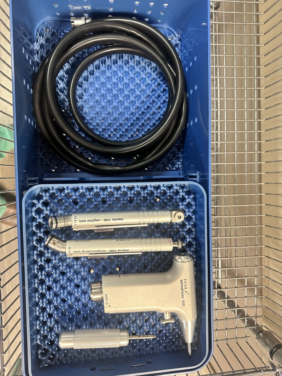 Hall Micro 100 Nitrogenset: Hose, Reciprocating saw, Sagittal Saw, Wire driver