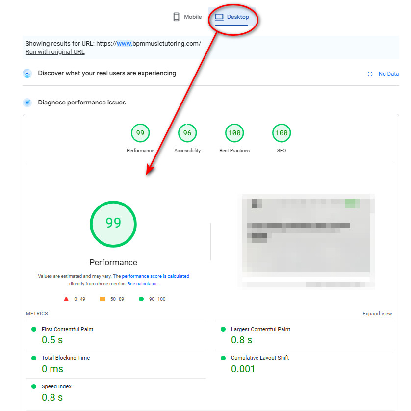speed up wordpress shopify wix website on google pagespeed insights