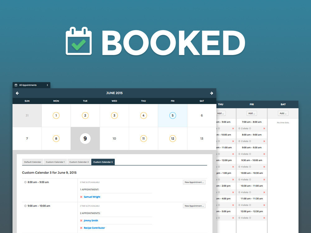 Booked 2023– Appointment Booking for WordPress Plugin GPL Fast Delivery 🚀