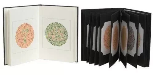Ishihara Book 14 Plates Latest Edition And Near Vision Book (Hardcover) Occular