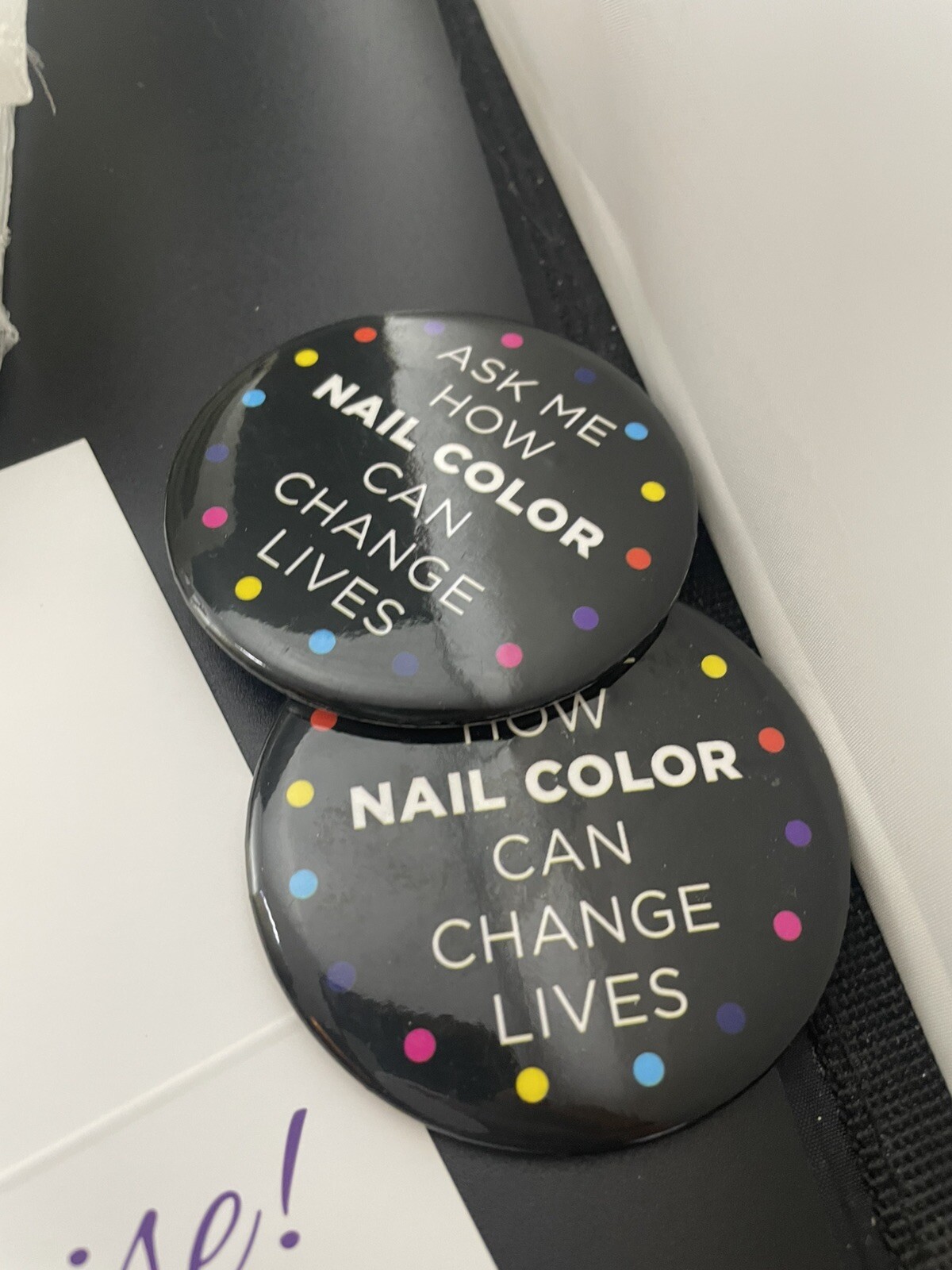 Color Street Order Forms, Cup, Cards, And Buttons