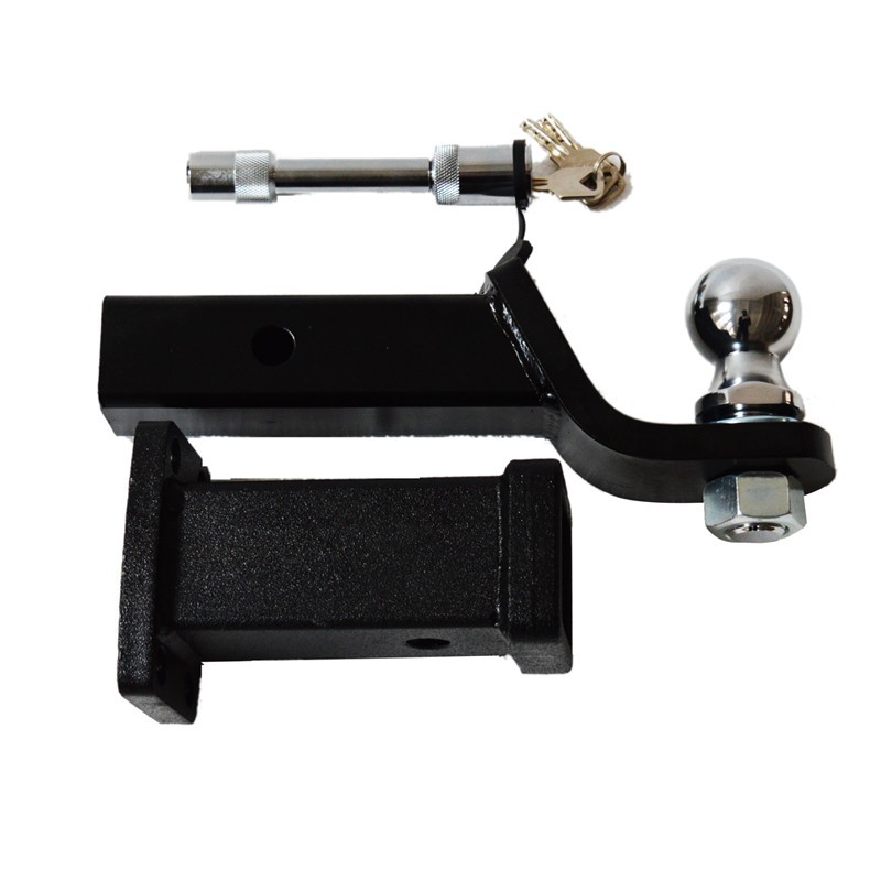 Car Trailer Receiver Hitch Ball Tow Hook Trailer Lock Arm 4″ Long Gage Length
